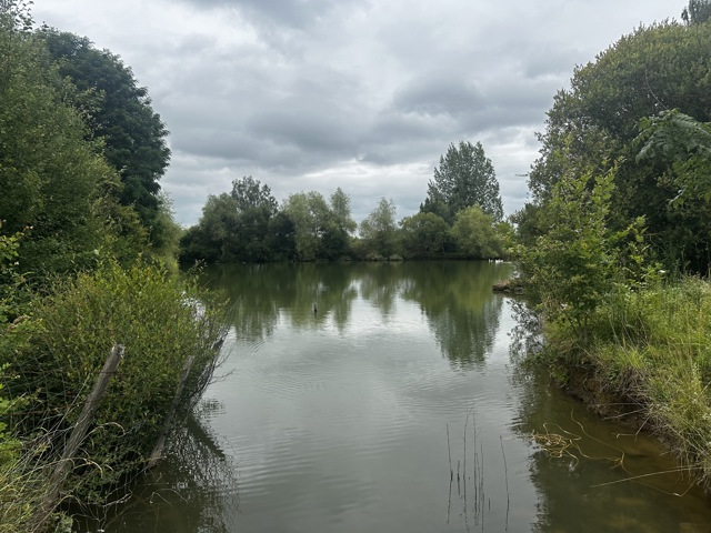 Terrain d’agrément avec pièce d’eau à Saint Cyr la Rosière
